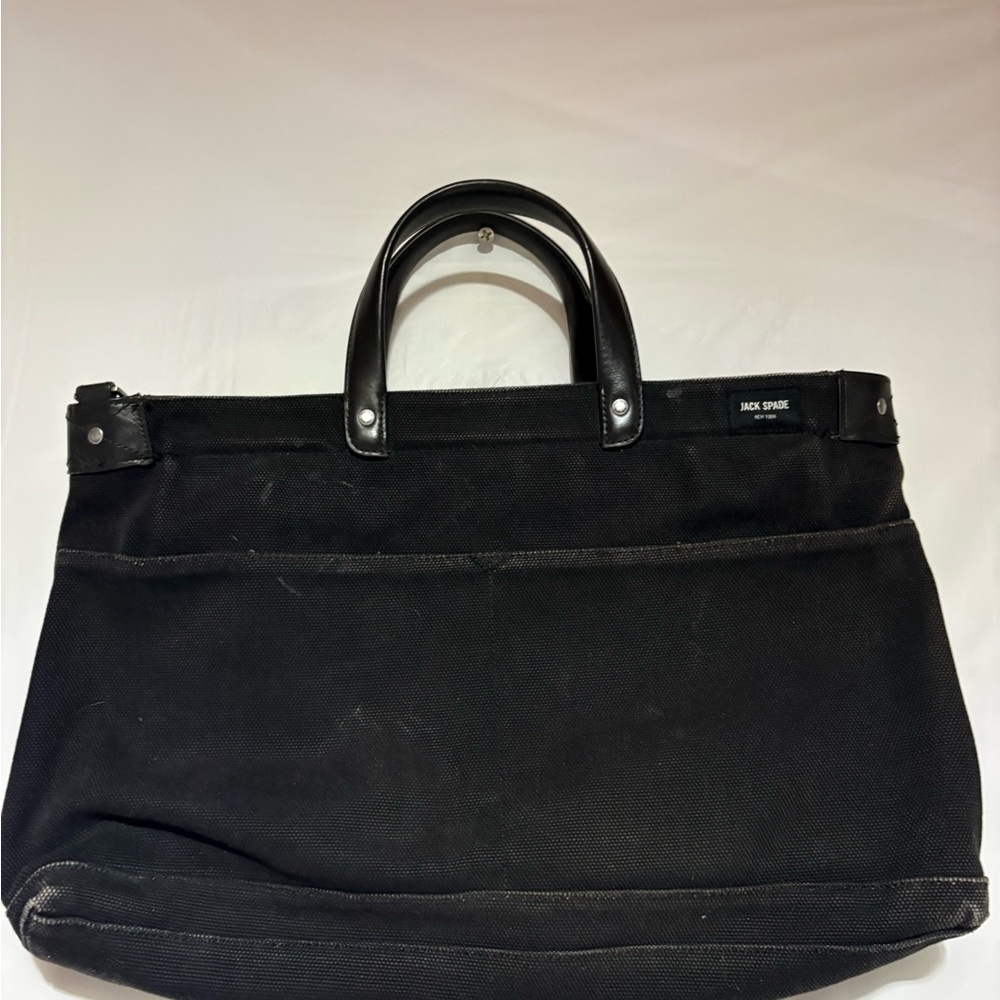 Jack Spade Sleek Black Men's Briefcase